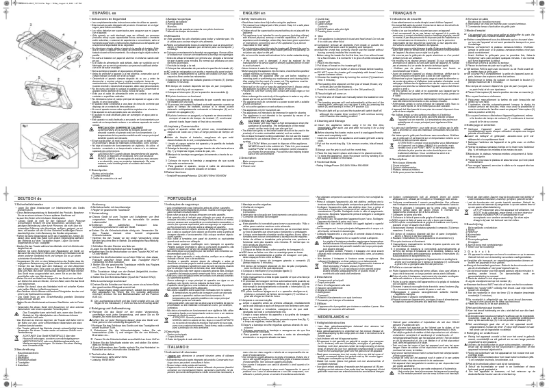 Imagen de la primera página del manual del dispositivo Buon Giorno TC5301