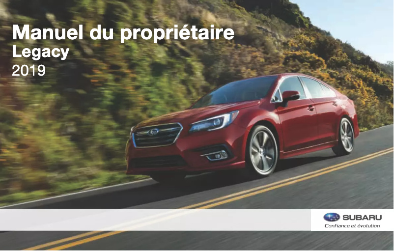 Imagen de la primera página del manual del dispositivo Legacy (2019)