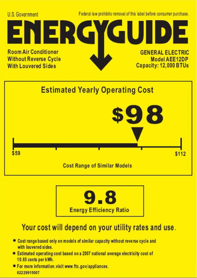 Imagen de la primera página del manual del dispositivo AEE12DP