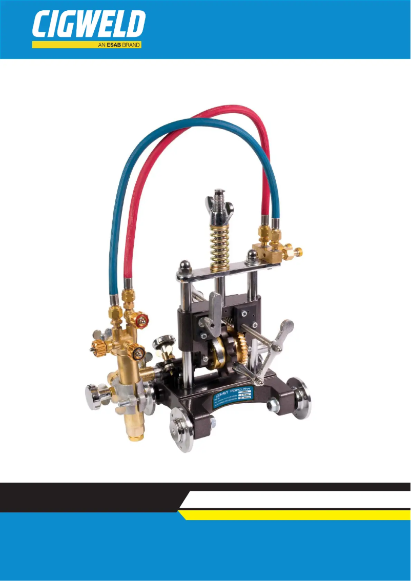 Imagen de la primera página del manual del dispositivo COMET