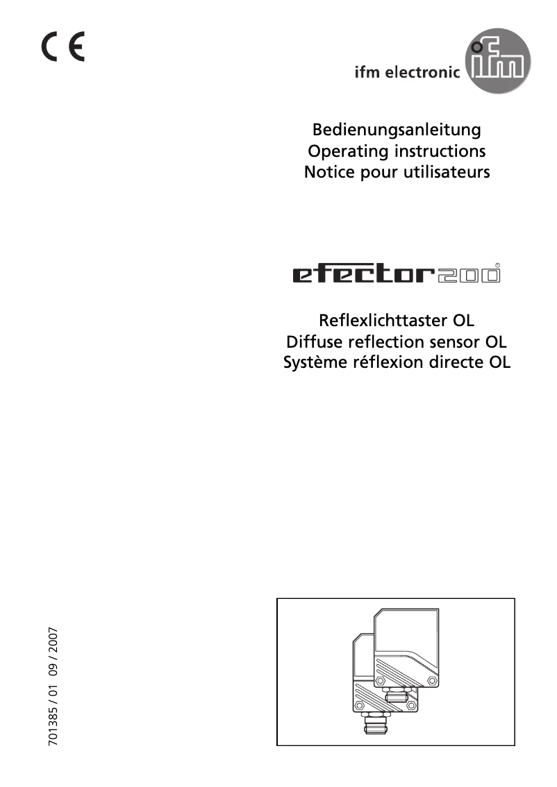 Imagen de la primera página del manual del dispositivo OL5038