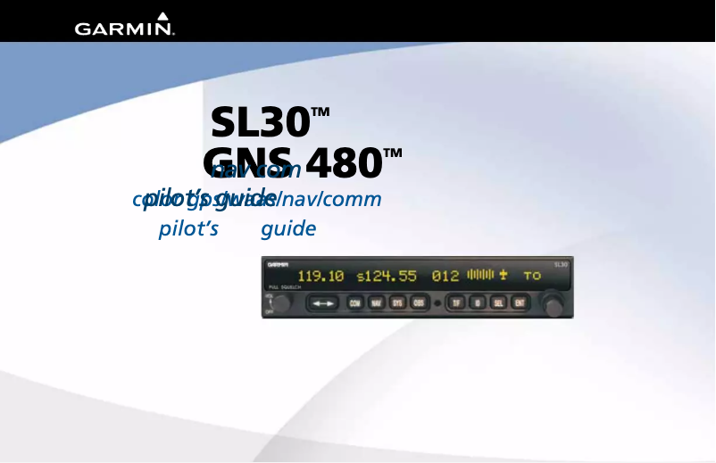 Página 1 del manual Manual de usuario Garmin Apollo SL30