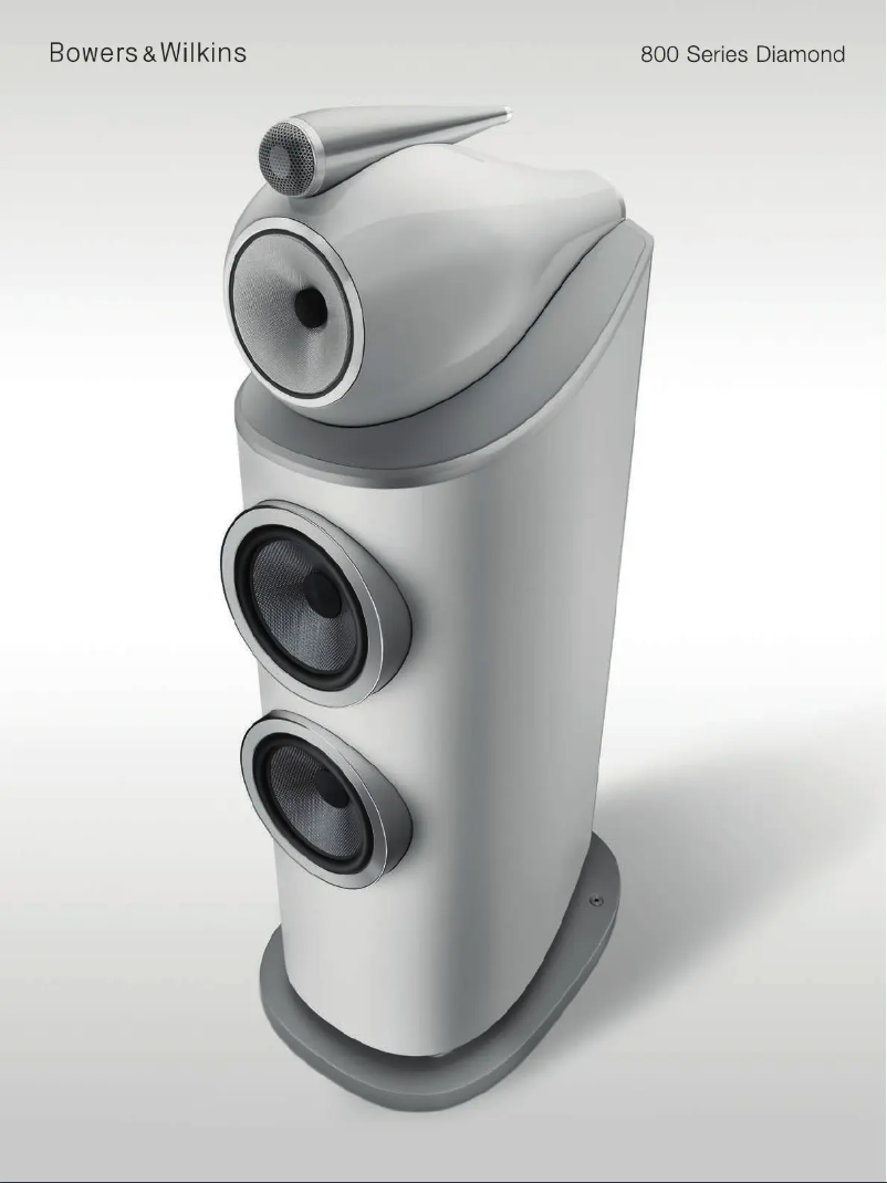Página 1 del manual Folleto Bowers & Wilkins 803 D4