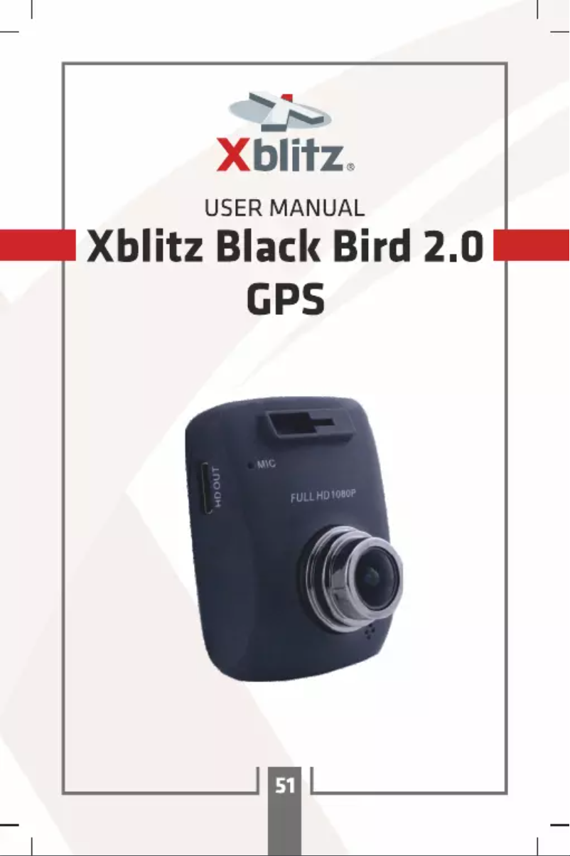 Imagen de la primera página del manual del dispositivo Black Bird 2.0