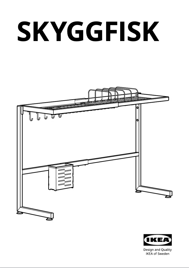 Imagen de la primera página del manual del dispositivo SKYGGFISK 205.566.87