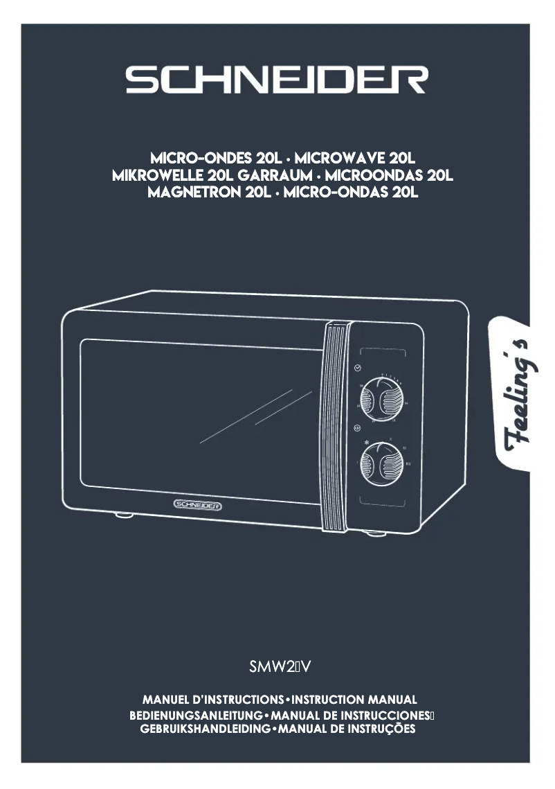 Imagen de la primera página del manual del dispositivo SMW20VMR