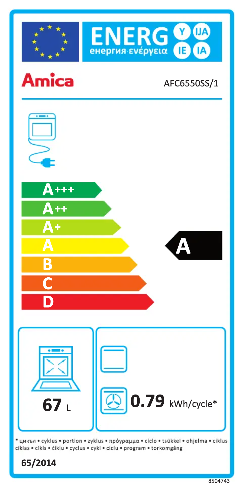 Imagen de la primera página del manual del dispositivo AFC6550SS