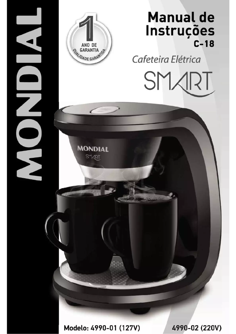 Página 1 del manual Manual de usuario Mondial Smart C-18