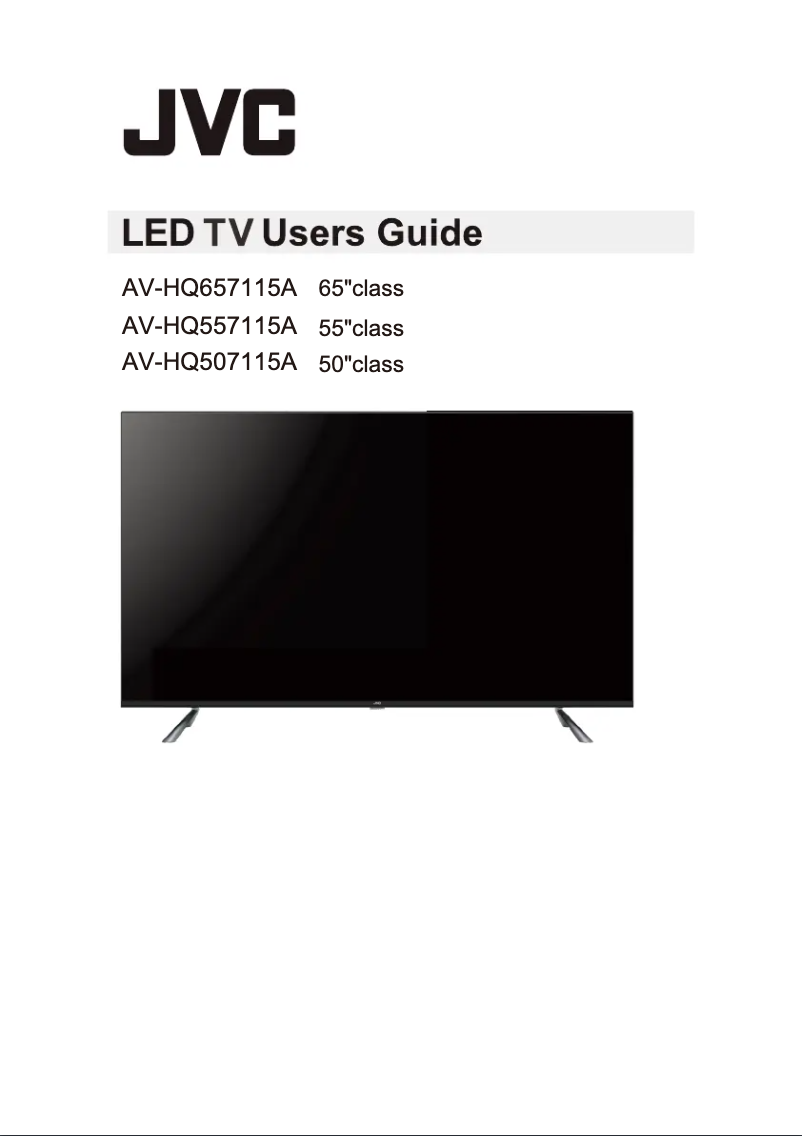 Imagen de la primera página del manual del dispositivo AV-HQ507115A