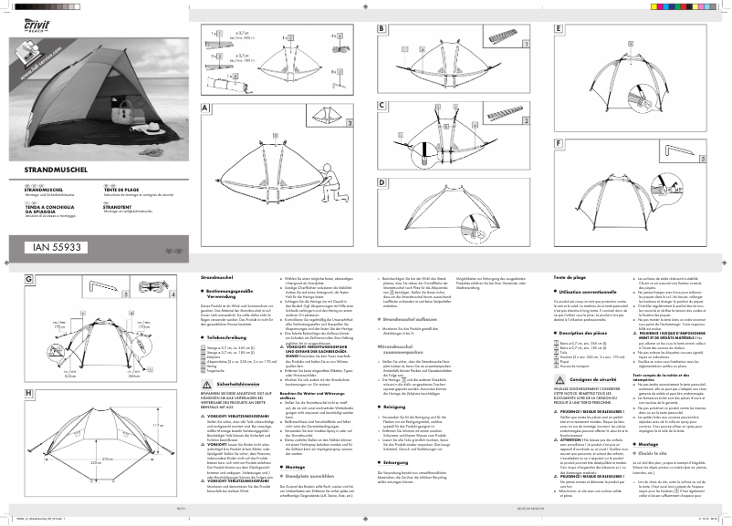 Página nº 1 - Manual de usuario Crivit Z31981