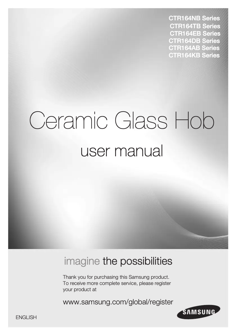 Imagen de la primera página del manual del dispositivo CTR164NB01