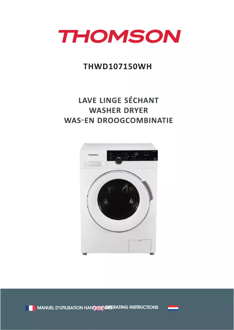 Imagen de la primera página del manual del dispositivo THWD107150