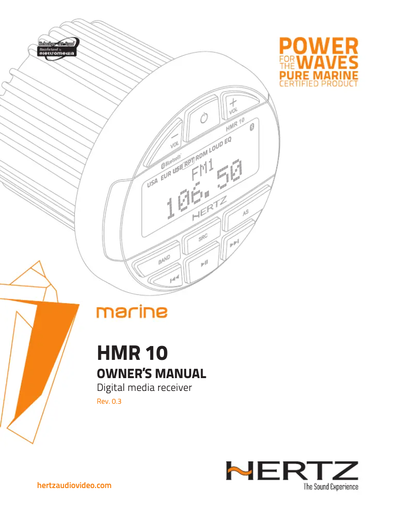 Página 1 del manual Manual de usuario Hertz HMR 10