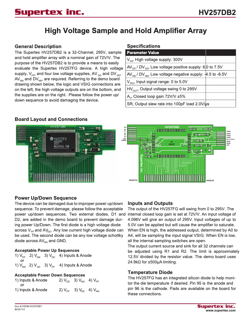 Imagen de la primera página del manual del dispositivo HV257DB2