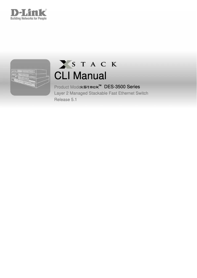 Página 1 del manual Manual de usuario D-Link DES-3526DC