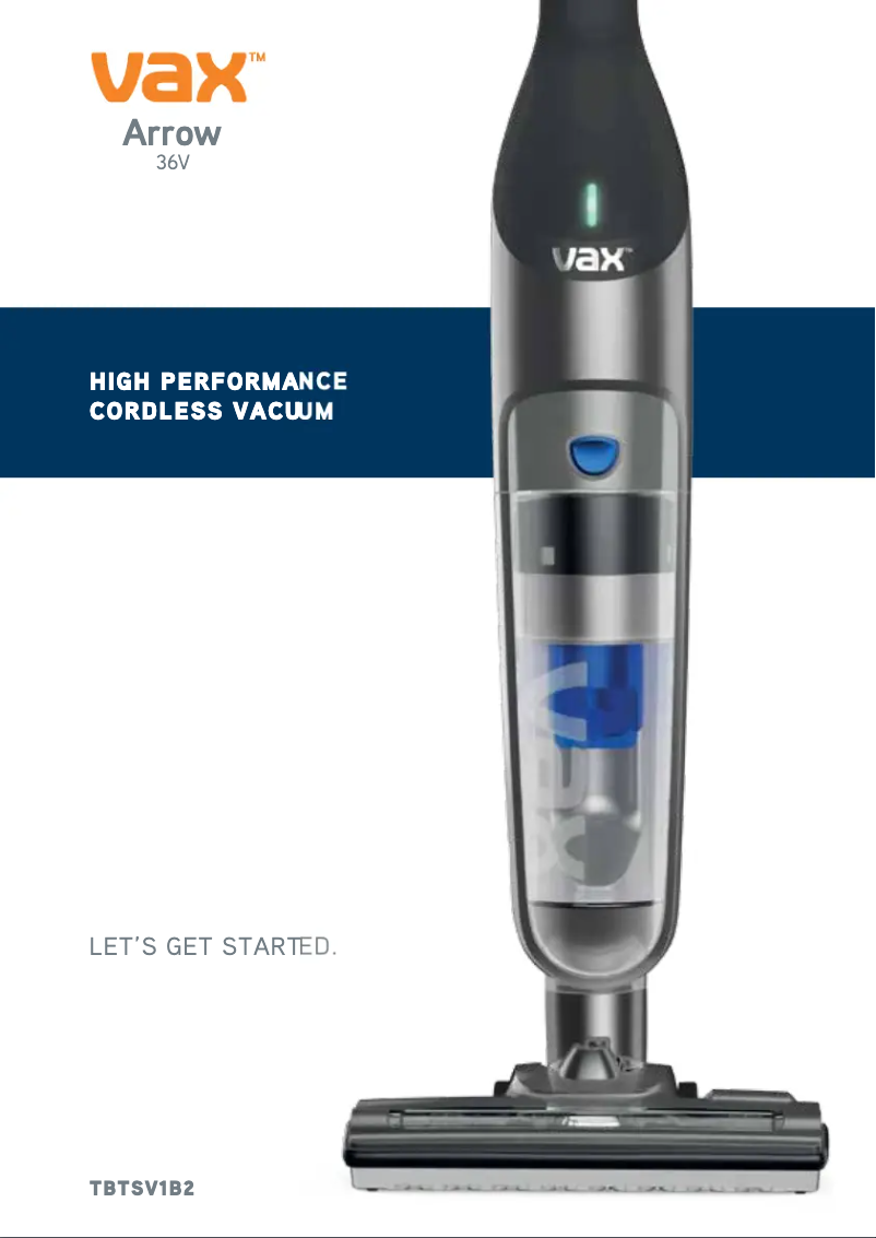 Imagen de la primera página del manual del dispositivo Arrow TBTSV1B1