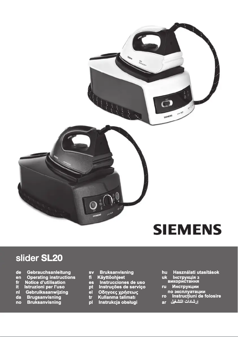 Página nº 1 - Manual de instrucciones Siemens TS20XTRM2