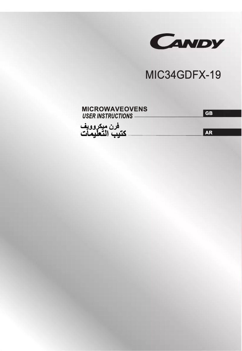 Imagen de la primera página del manual del dispositivo MIC34GDFX-19
