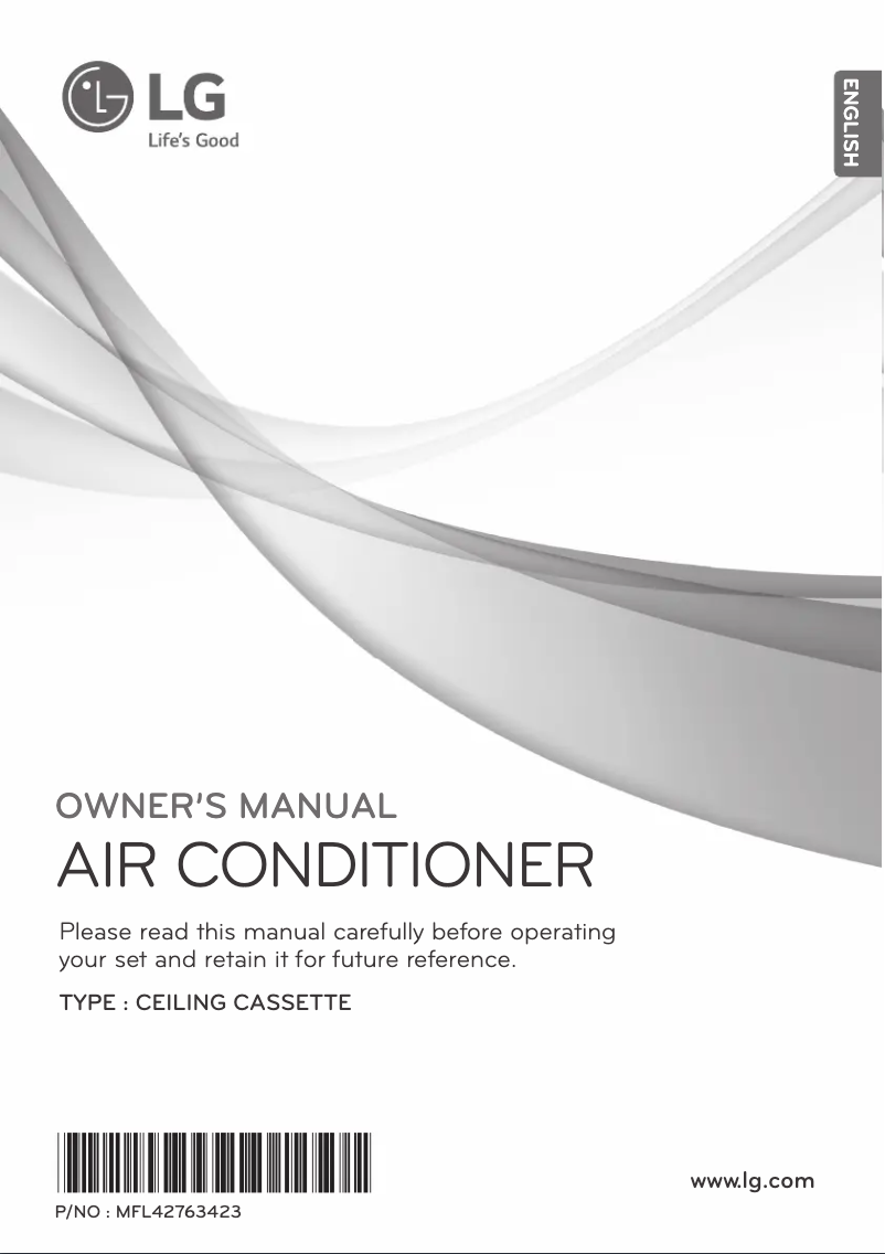 Página nº 1 - Manual de usuario LG ATNQ24GPLE5