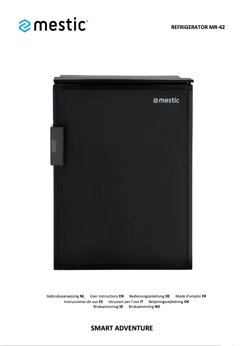 Imagen de la primera página del manual del dispositivo MR-42