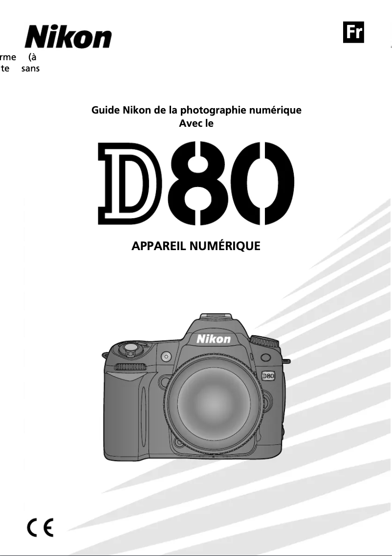 Imagen de la primera página del manual del dispositivo D80