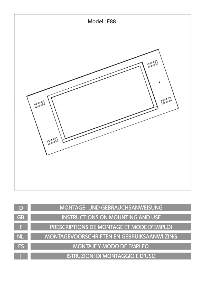 Página 1 del manual Manual de usuario Airforce F88