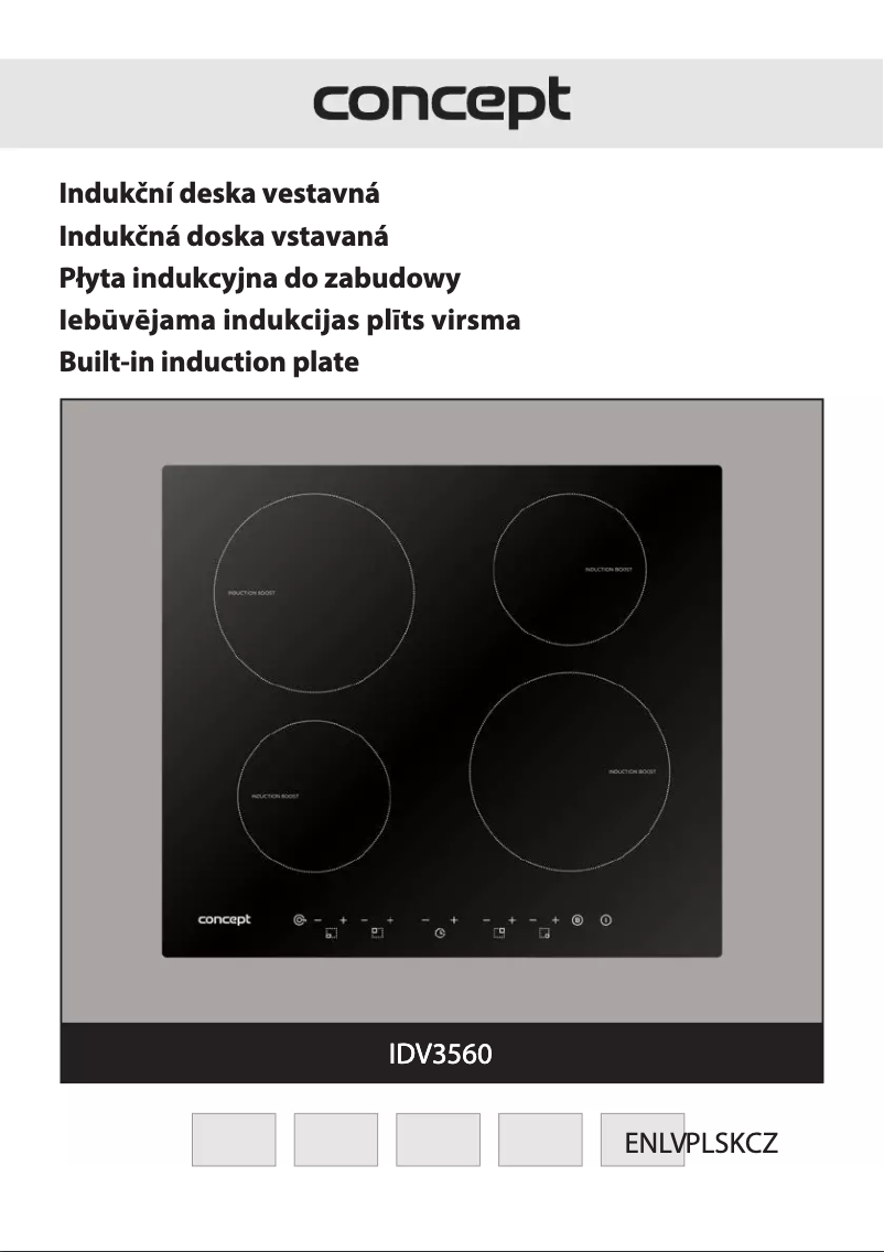 Página 1 del manual Manual de usuario Concept IDV3560