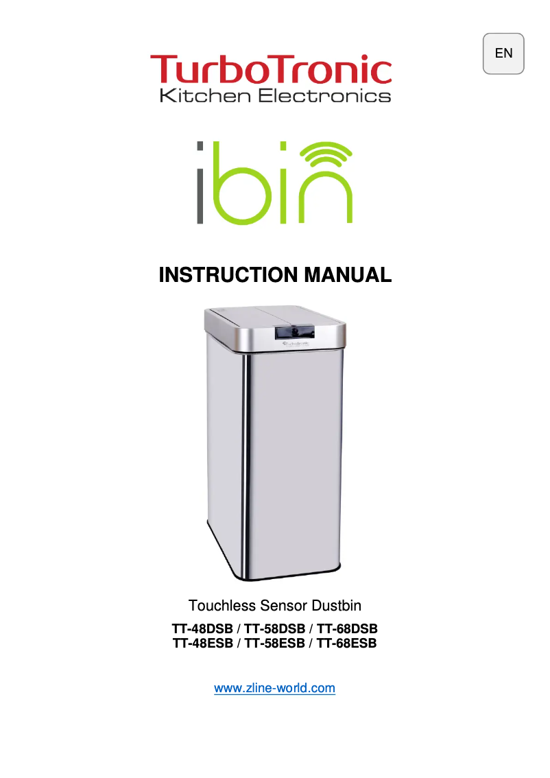 Página nº 1 - Manual de usuario Sport-Tronic iBin TT-68DSB