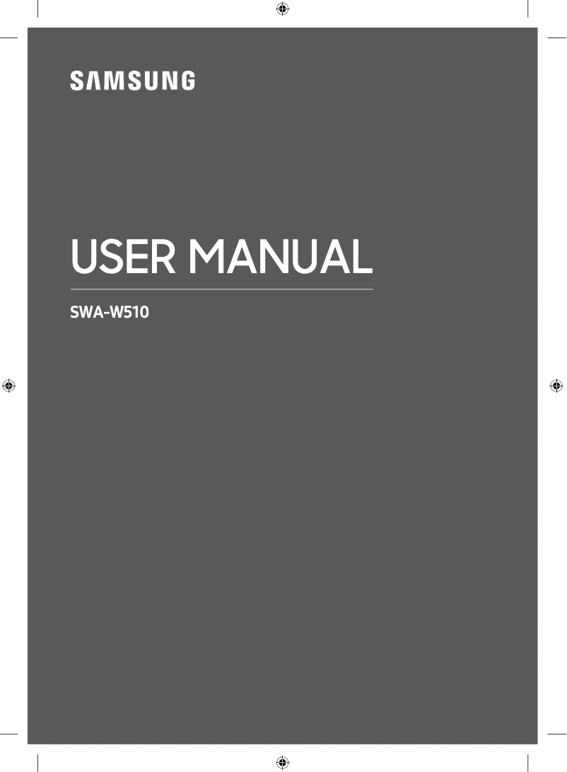 Página 1 del manual Manual de usuario Samsung SWA-W510