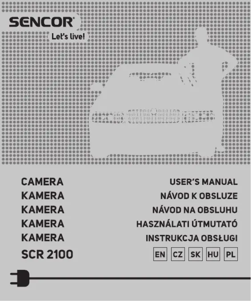Imagen de la primera página del manual del dispositivo SCR 2100