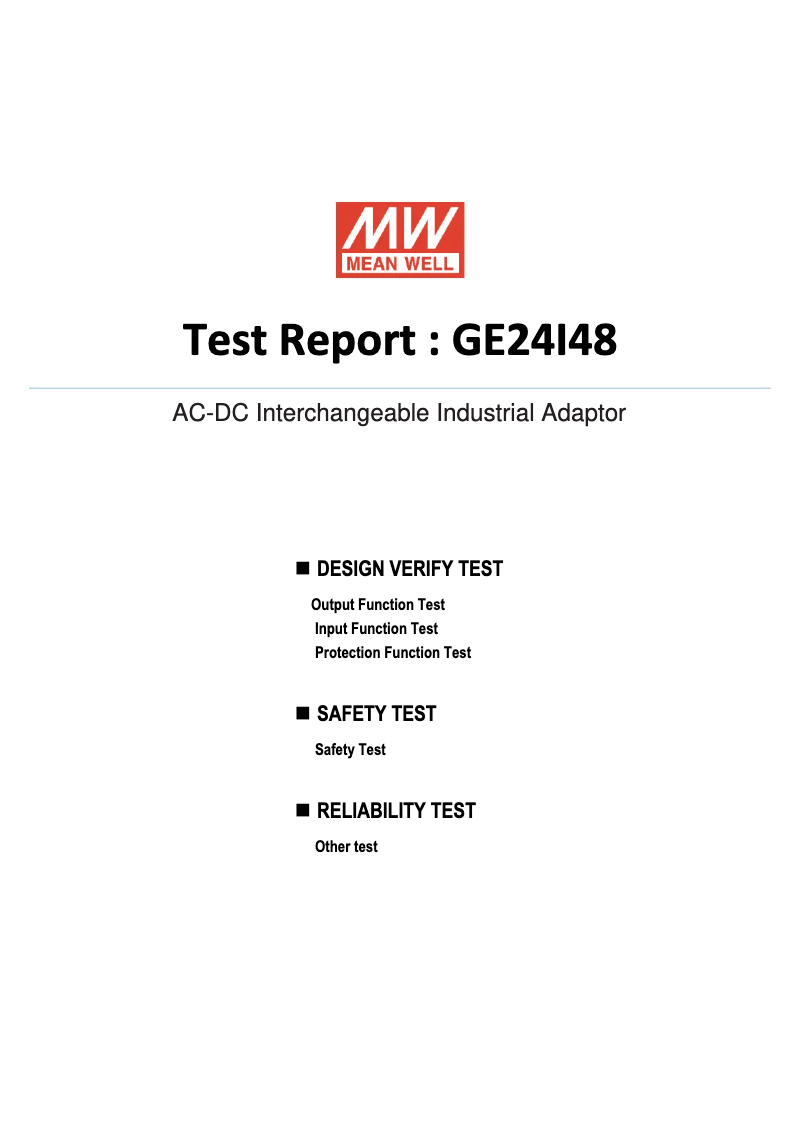 Imagen de la primera página del manual del dispositivo GE24I48-P1J