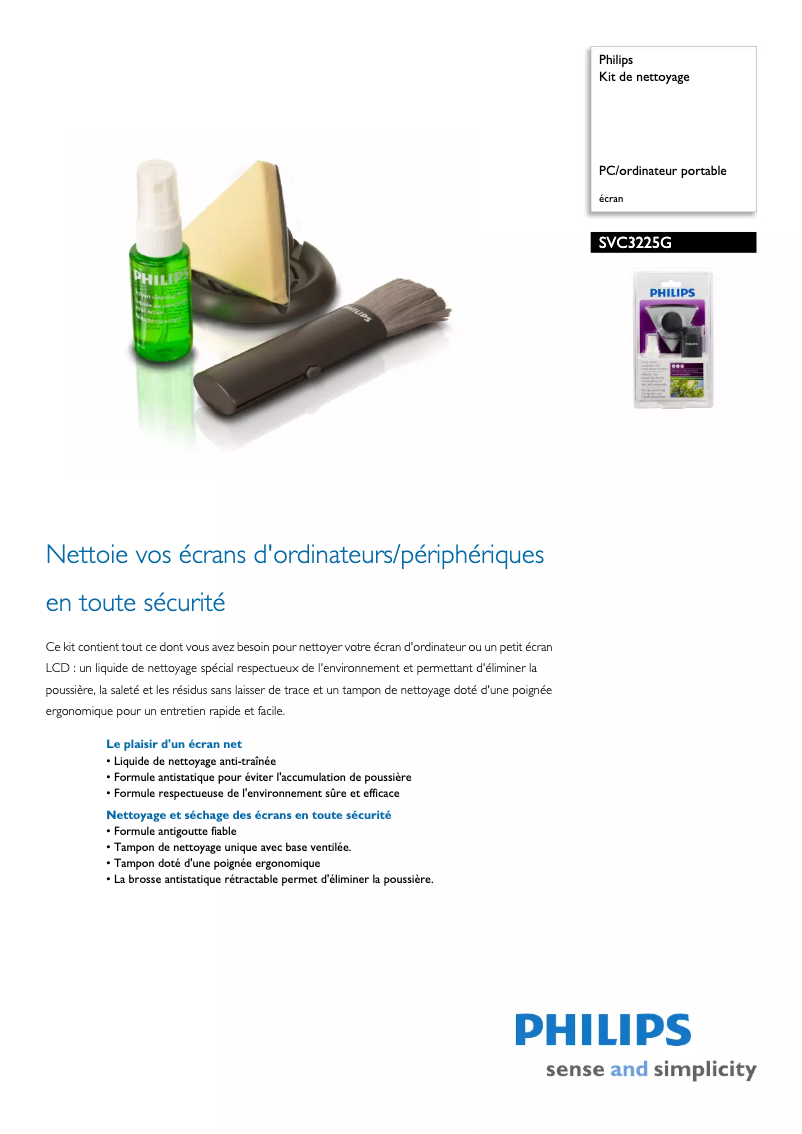 Imagen de la primera página del manual del dispositivo SVC3225G