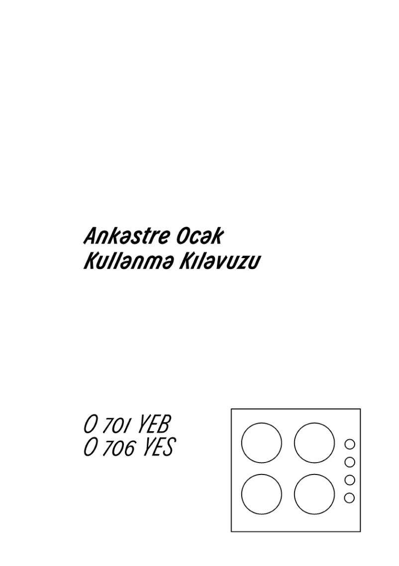 Imagen de la primera página del manual del dispositivo O 706 YES