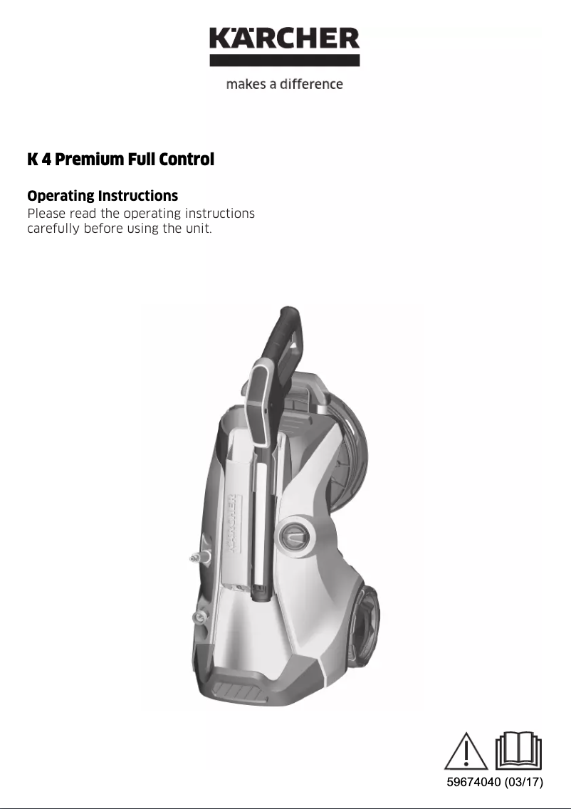 Página nº 1 - Manual de usuario Kärcher K 4 Premium Car