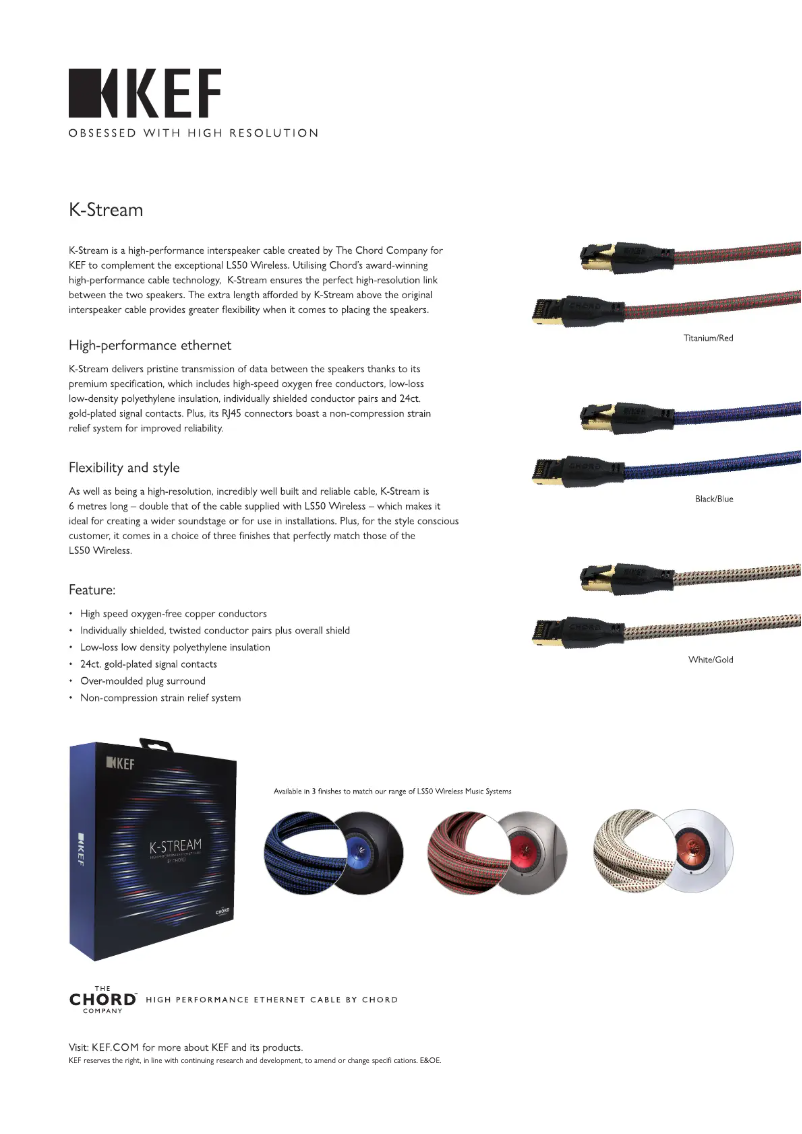 Imagen de la primera página del manual del dispositivo K-Stream