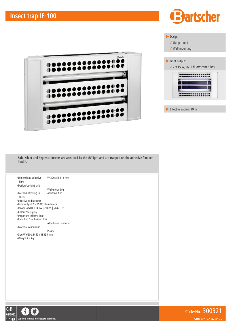 Imagen de la primera página del manual del dispositivo IF-100