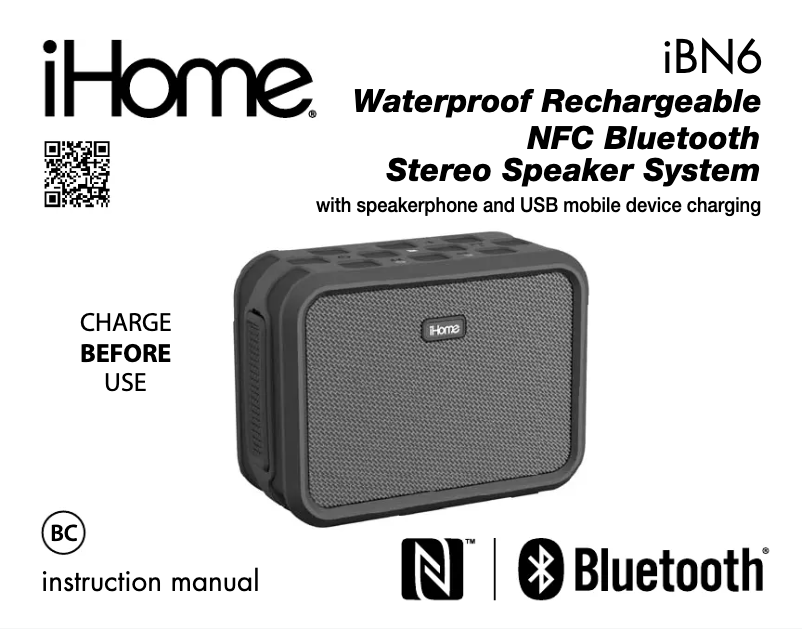 Página nº 1 - Manual de usuario iHome iBN6