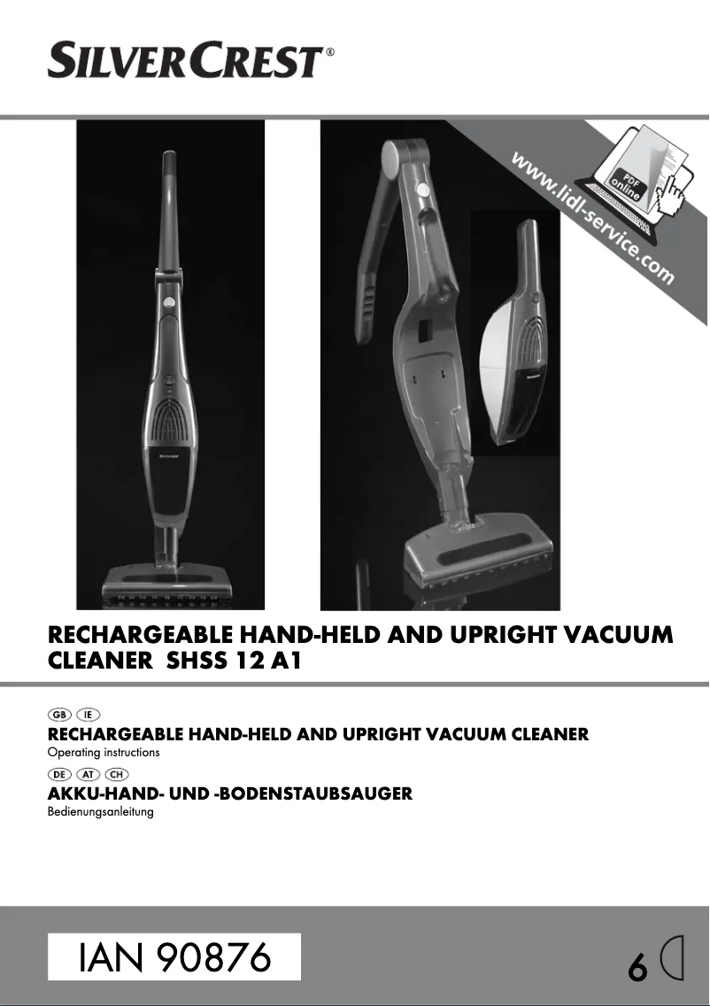 Página 1 del manual Manual de usuario SilverCrest SHSS 12 A1