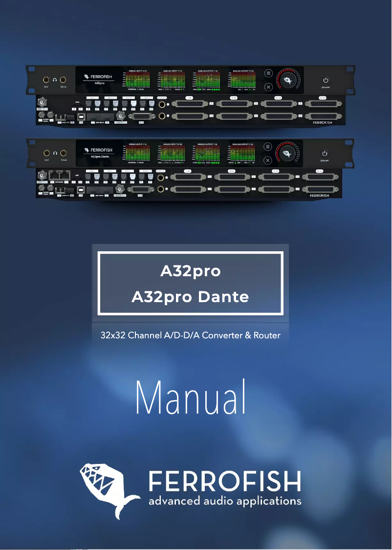 Imagen de la primera página del manual del dispositivo A32pro