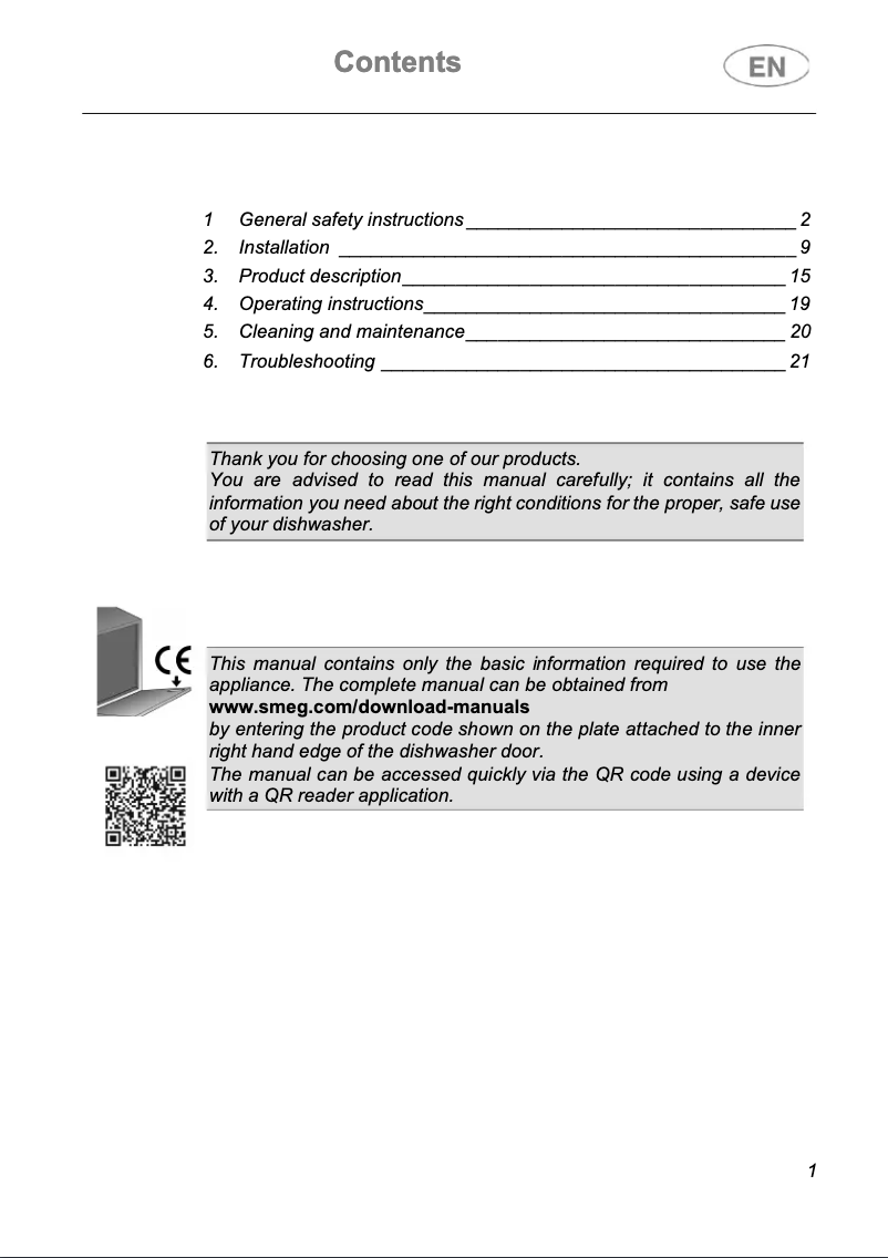 Imagen de la primera página del manual del dispositivo DI361C