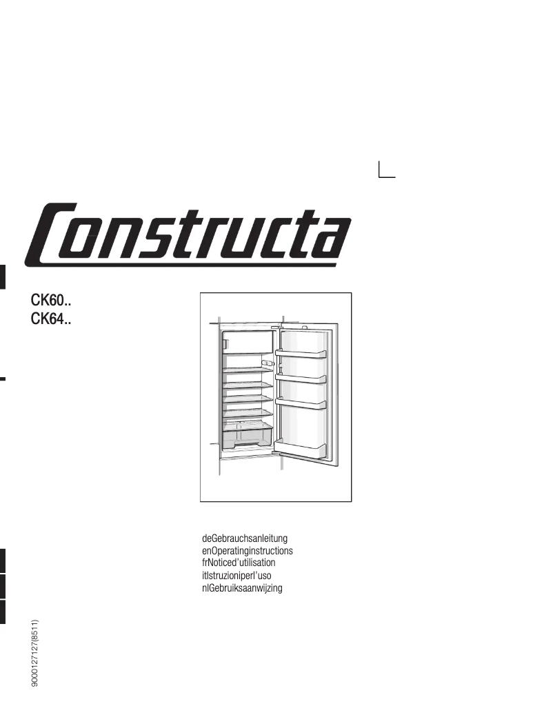 Página 1 del manual Manual de usuario Constructa CK64301
