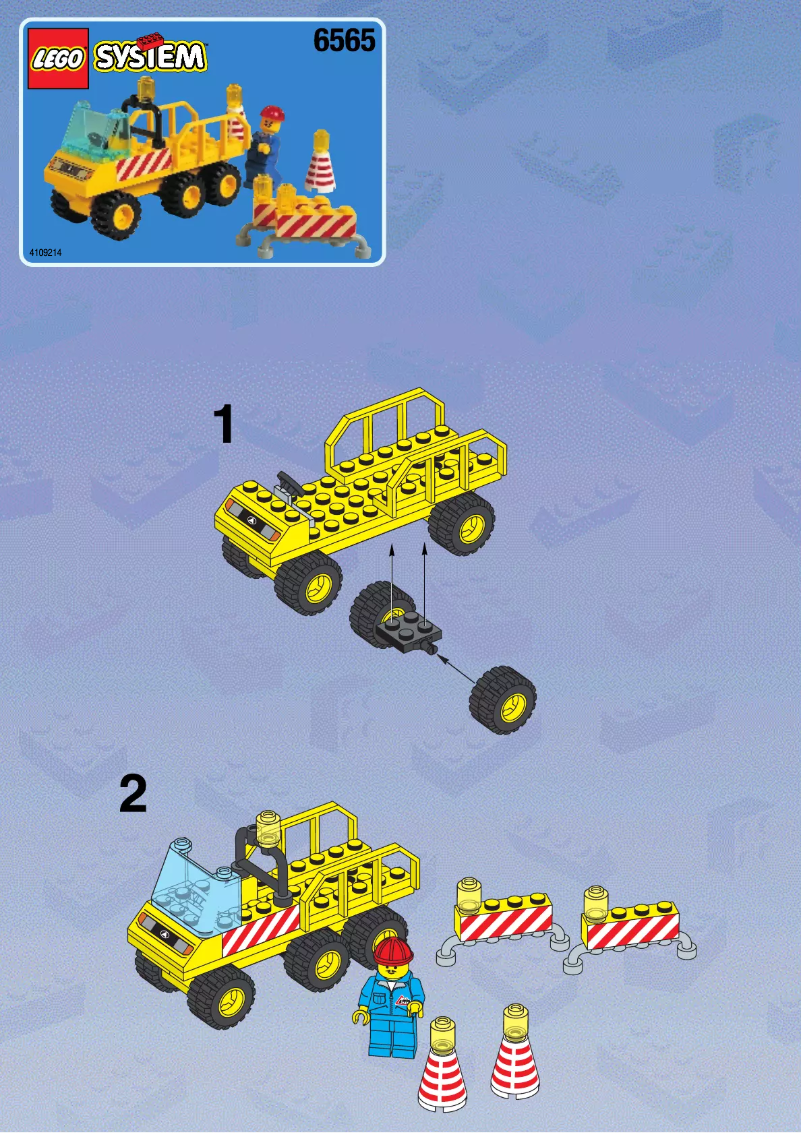 Página 1 del manual Manual de usuario Lego City 6565