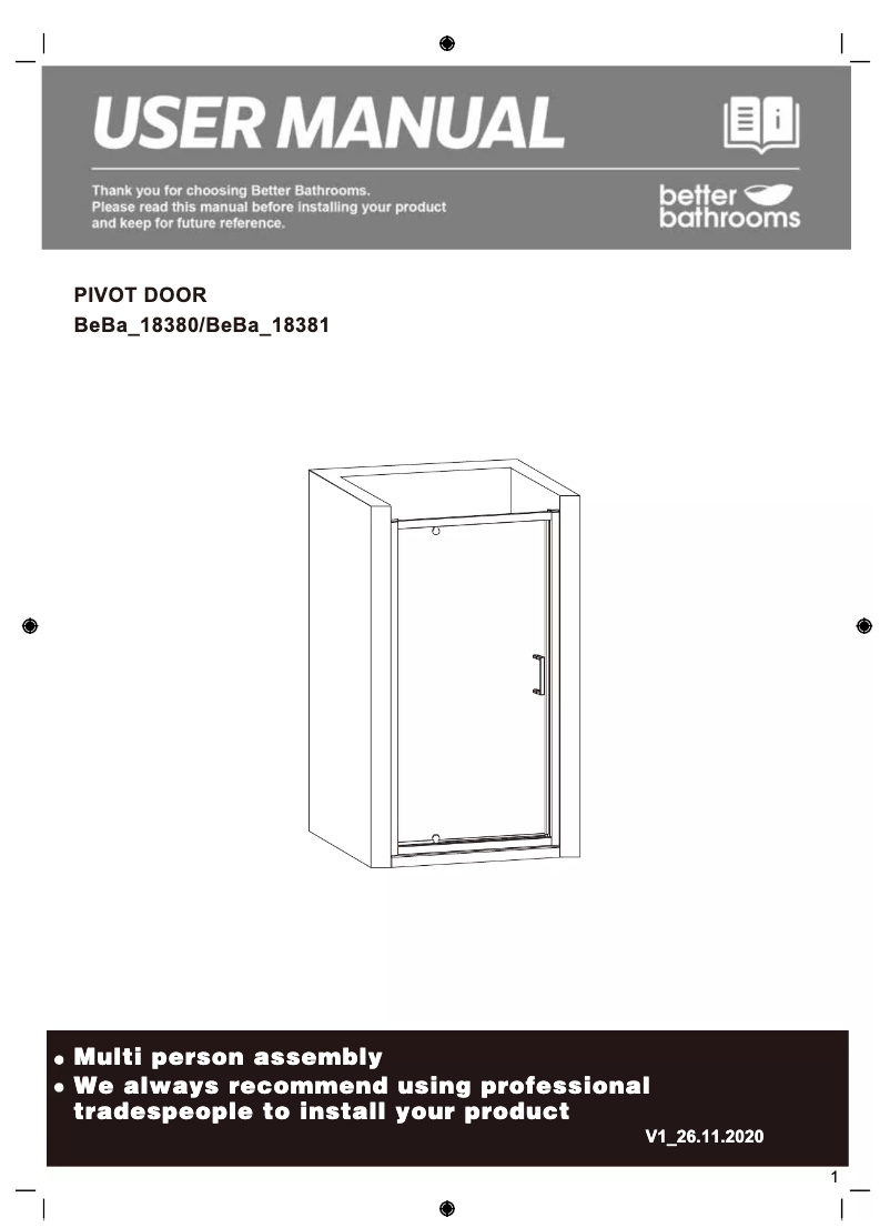 Imagen de la primera página del manual del dispositivo BeBa_18381