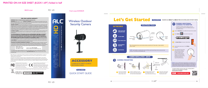 Imagen de la primera página del manual del dispositivo AWSC37