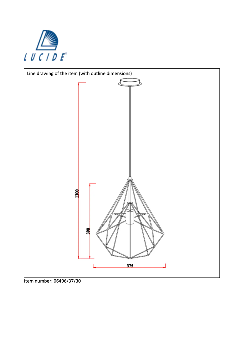 Página 1 del manual Manual de usuario Lucide Ricky