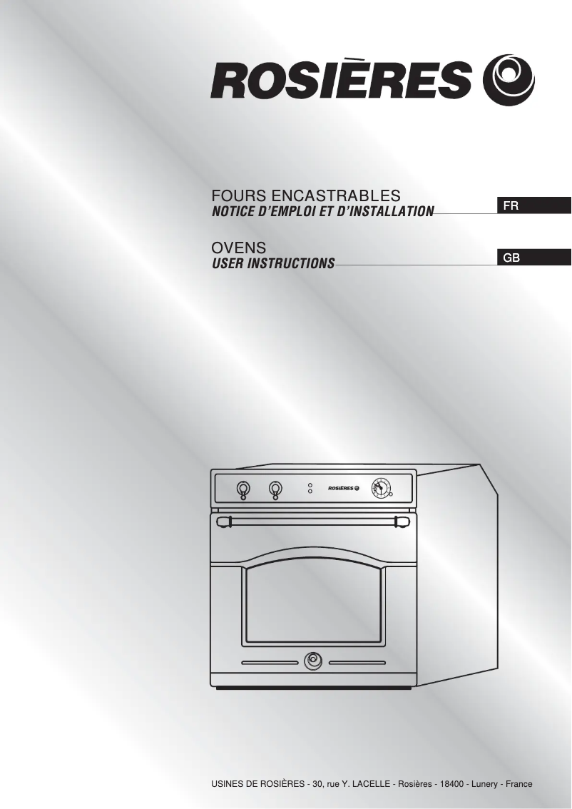 Imagen de la primera página del manual del dispositivo RFT5577AV