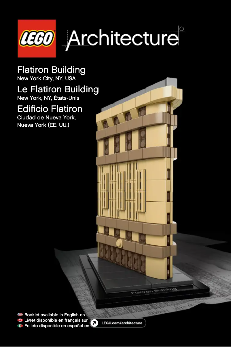 Imagen de la primera página del manual del dispositivo Flatiron Building 21023
