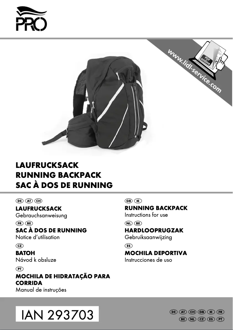 Imagen de la primera página del manual del dispositivo LR-4875