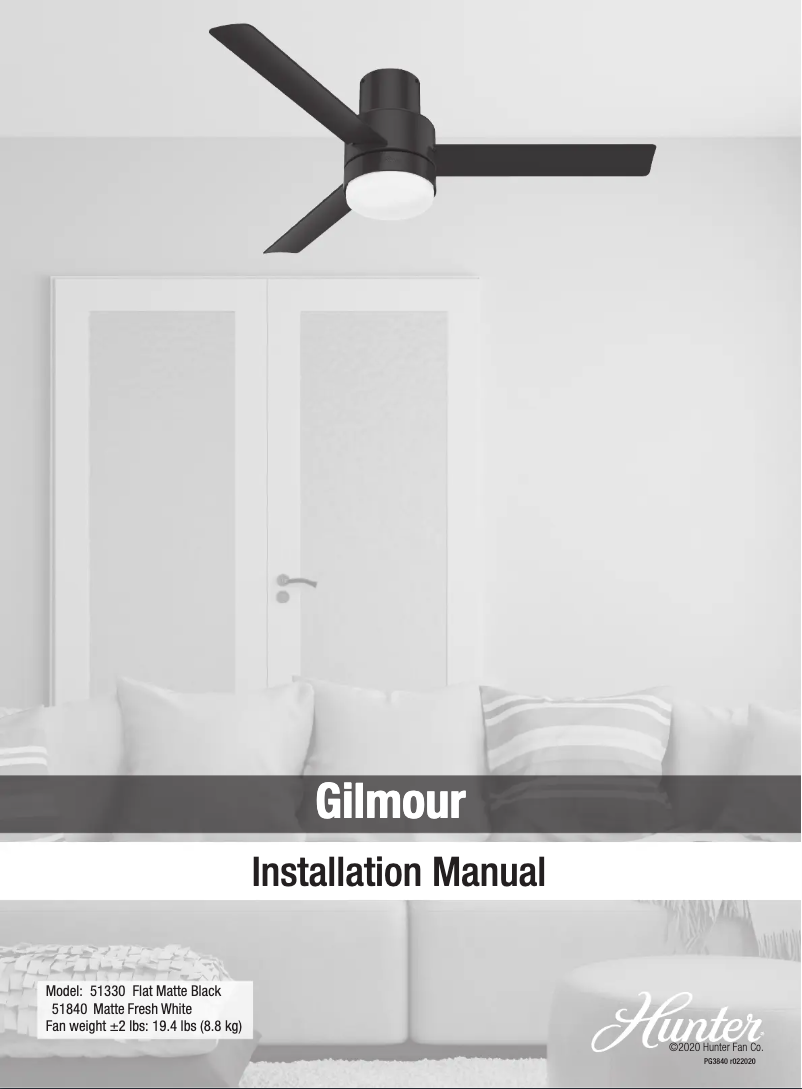 Imagen de la primera página del manual del dispositivo Gilmour 51330