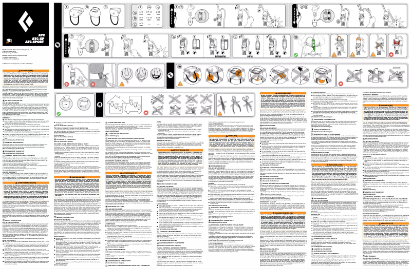 Imagen de la primera página del manual del dispositivo ATC-XP